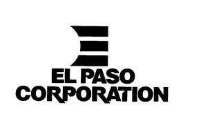 E EL PASO CORPORATION logo
