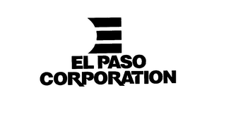 E EL PASO CORPORATION logo