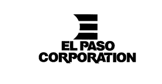 E EL PASO CORPORATION logo