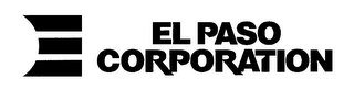 E EL PASO CORPORATION logo
