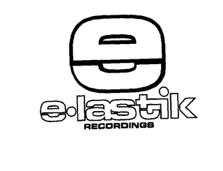 E E.LASTIK RECORDINGS logo