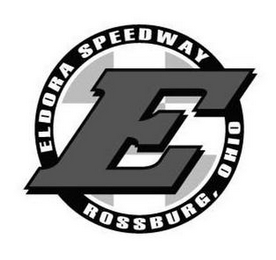 E ELDORA SPEEDWAY ROSSBURG, OHIO logo