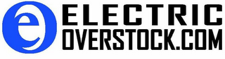 E ELECTRIC OVERSTOCK.COM logo
