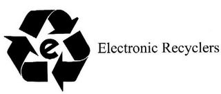 E ELECTRONIC RECYCLERS logo