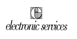 E ELECTRONIC SERVICES logo