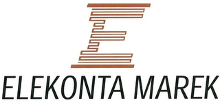 E ELEKONTA MAREK logo
