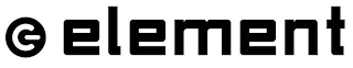 E ELEMENT logo