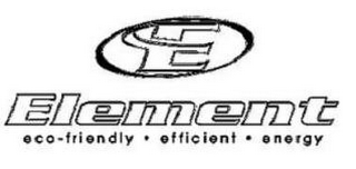 E ELEMENT ECO-FRIENDLY · EFFICIENT · ENERGY logo