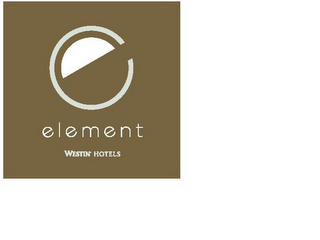 E ELEMENT WESTIN HOTELS logo
