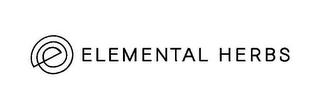 E ELEMENTAL HERBS logo