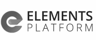 E ELEMENTS PLATFORM logo