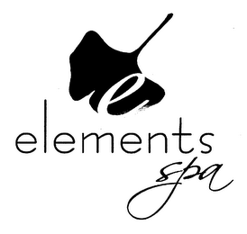 E ELEMENTS SPA logo