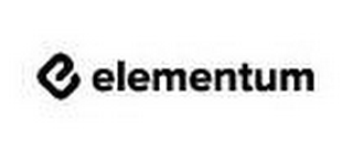 E ELEMENTUM logo