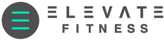 E ELEVATE FITNESS logo