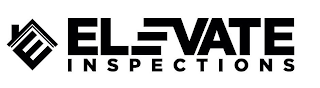 E ELEVATE INSPECTIONS logo