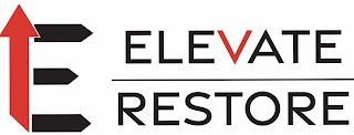E ELEVATE RESTORE logo