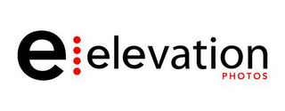 E ELEVATION PHOTOS logo