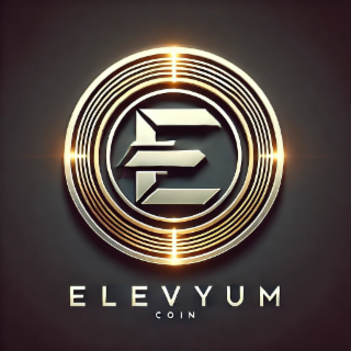 E ELEVYUM COIN logo