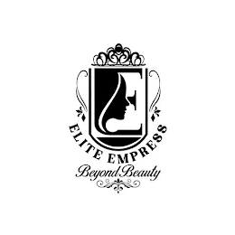 E ELITE EMPRESS BEYOND BEAUTY logo