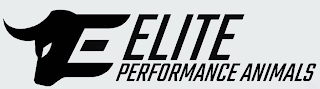 E ELITE PERFORMANCE ANIMALS