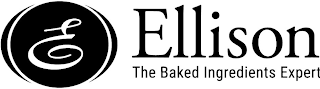 E ELLISON THE BAKED INGREDIENTS EXPERT logo