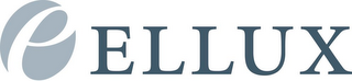 E ELLUX logo
