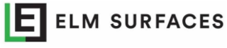 E ELMSURFACES logo