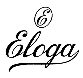 E ELOGA logo