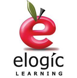 E ELOGIC LEARNING logo