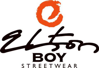 E ELTON BOY STREETWEAR logo