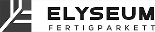 E ELYSEUM FERTIGPARKETT logo