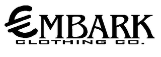 E EMBARK CLOTHING CO. logo
