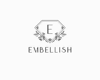 E EMBELLISH logo