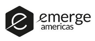 E EMERGE AMERICAS logo