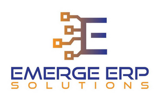 E EMERGE ERP SOLUTIONS logo