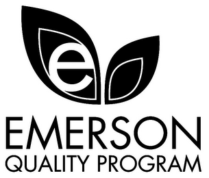 E EMERSON QUALITY PROGRAM logo
