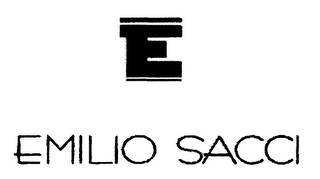 E EMILIO SACCI logo