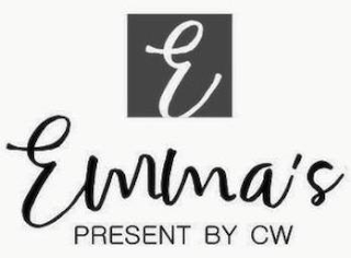 E EMMA'S PRESENT BY CW logo