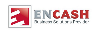 E ENCASH BUSINESS SOLUTIONS PROVIDER logo