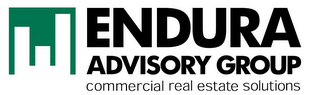 E ENDURA ADVISORY GROUP COMMERCIAL REALESTATE SOLUTIONS logo
