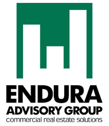 E ENDURA ADVISORY GROUP COMMERCIAL REALESTATE SOLUTIONS logo
