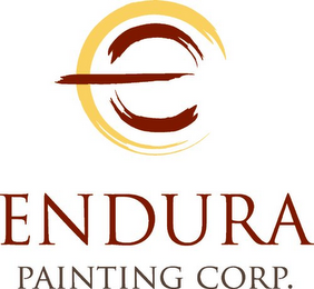 E ENDURA PAINTING CORP. logo