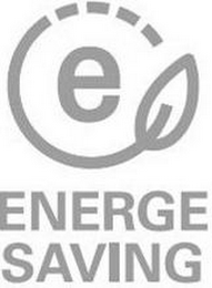 E ENERGE SAVING logo