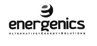 E ENERGENICS ALTERNATIVE · ENERGY · SOLUTIONS logo