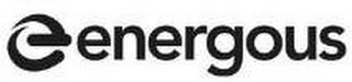 E ENERGOUS logo