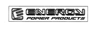 E ENERGY POWER PRODUCTS logo