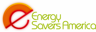 E ENERGY SAVERS AMERICA logo