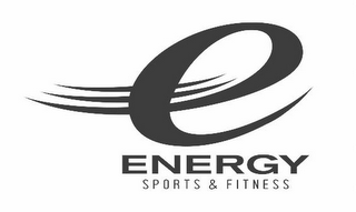 E ENERGY SPORTS & FITNESS logo
