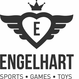 E ENGELHART SPORTS  · GAMES · TOYS logo
