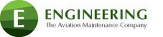 E ENGINEERING THE AVIATION MAINTENANCE COMPANY logo
